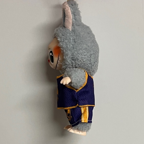 Labubu Warriors 30 Jersey Outfit Futbol The Monsters Purple Shorts Have A Seat - Picture 3 of 7